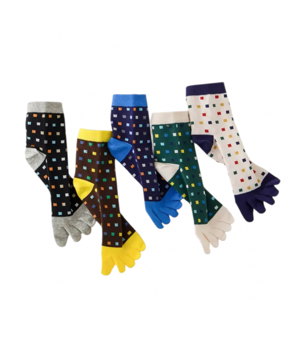 Чорапи с пръсти 1258 комплект 5 чифта 